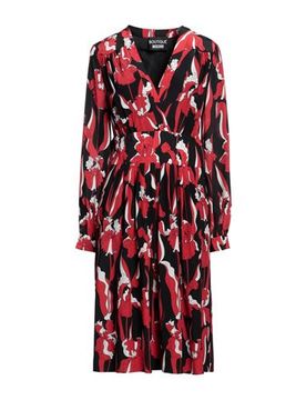 Vestido midi Mujer Negro 36 Mujer