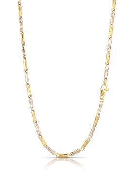 Collana Uomo in Oro Giallo e Bianco 803321717667