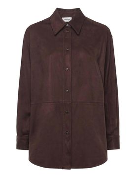 Camicia con orlo arrotondato