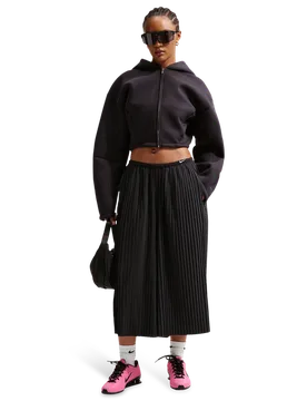 Sportswear Women Pants - Black - Size M - Cotton Jersey - Black - Size: Medium - Nike - FashionsVida