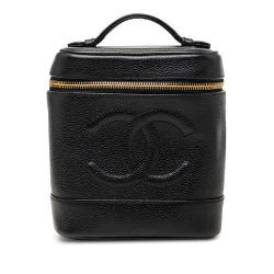 CC Caviar Vanity Bag