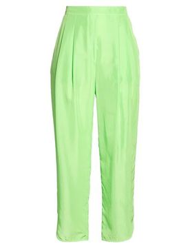 Pantalones Mujer Verde lima 38 Mujer