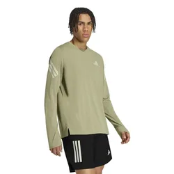 Adi365 Iconic///running Long Sleeve T-shirt Tent Green / Halo Green M Men