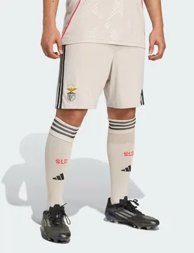 Short Away 25/26 Benfica S Beige - Adidas - FashionsVida