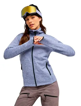 Sweat-shirt à Zip Snowstride Twilight Purple S