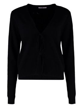 Langarmshirt - LS V CD BE44CCI - XS bis S - für Damen - Größe XS - schwarz - Frauen - female