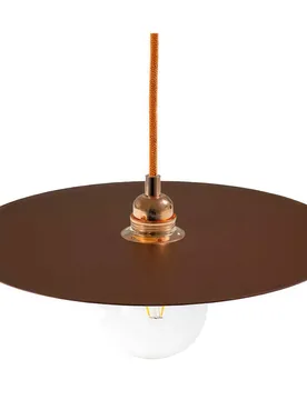 Cables Lampe Suspendue Ellepi Xl Rust One Size - Creative - FashionsVida