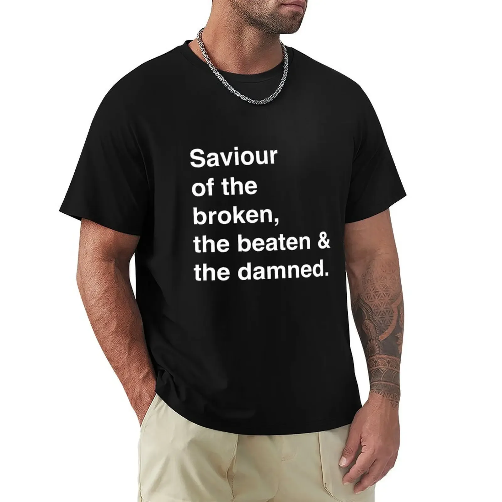 Saviour T-Shirt Vintage Style Printed Top - Aliexpress - FashionsVida