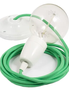 Cables Suspension Luminaire Rm18 1 M Green Lime / White One Size - Creative - FashionsVida
