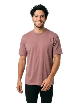 Hugo T-shirt à Manches Courtes Dapolino 10248326 Red Light/Pastel Brown XL