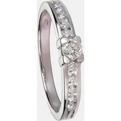 Anillo Luzz de oro y diamantes