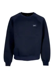 Felpa Girocollo Uomo Mesh Crewneck Midnight Blue