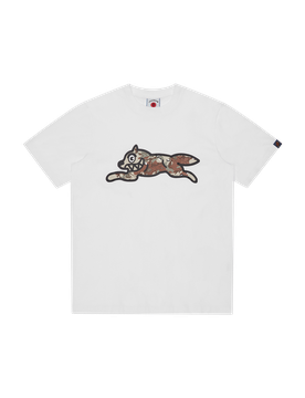 Choc Chip Camo Running Dog T-Shirt