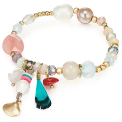 Womens Bracelet Metal - Gold - One Size