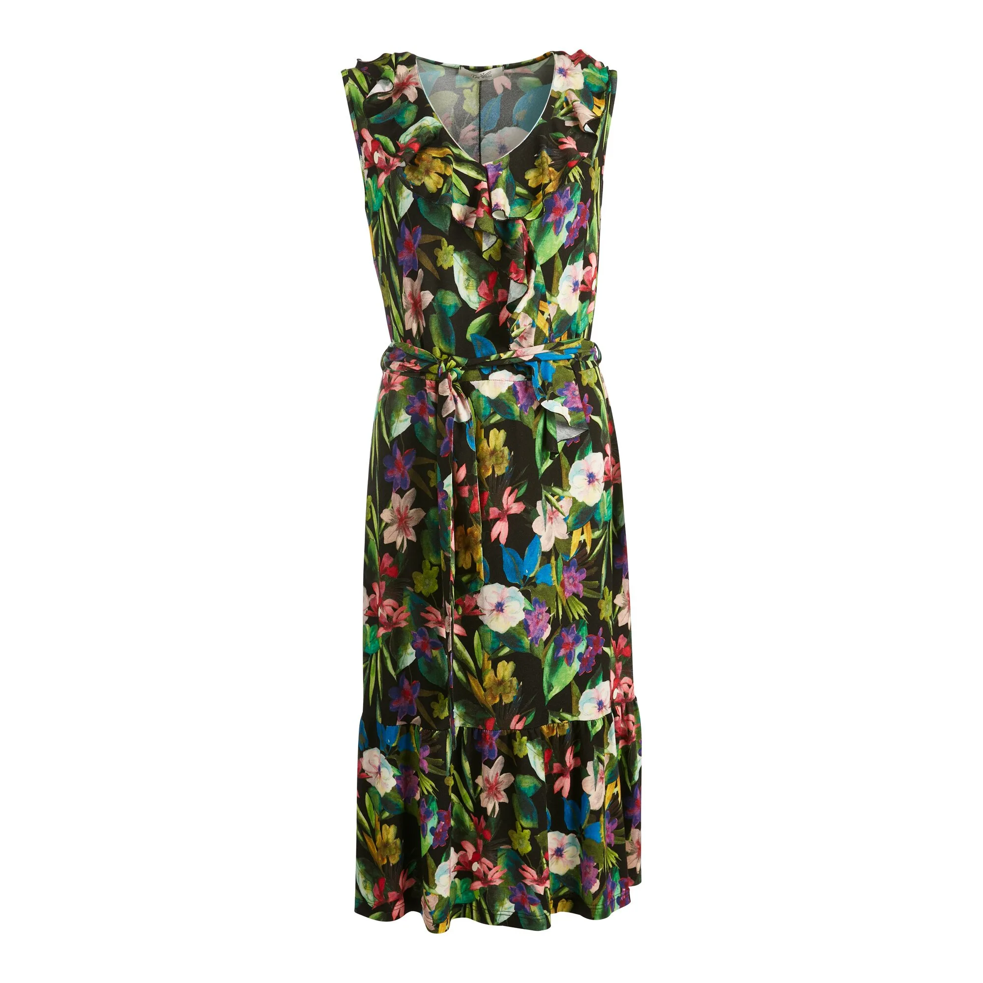 DMH Blumenkleid 2XL mehrfarbig - DMH - FashionsVida