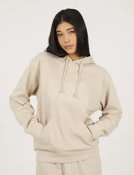 Embroidered Womens Hoodie - - Size: XS - Brave soul - FashionsVida