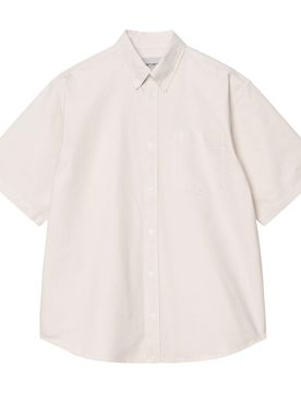 S/s braxton shirt - fleur de sel / wax