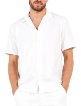 Kurzarm Hemdbluse - Eu Xxl;Eu M;Eu L;Eu Xl;Eu 3xl Male - Rms 26 - FashionsVida