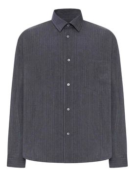 Lardini Camicia in lino a righe
