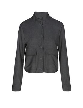 Comma Chaqueta corta gris 36