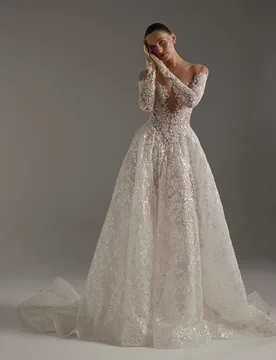 Vestido De Noiva Minimalista Boho Wedding Dress Vestidos Elegantes Casamento Civil A Line Dresses Lace Manga Larga Alta Costura - Aliexpress - FashionsVida