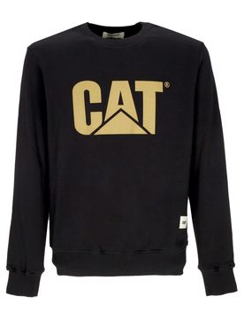 Felpa Girocollo Uomo Logo Crewneck Black