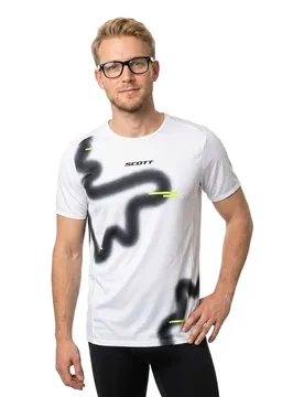 Maglietta A Maniche Corte Rc White / Black M - Scott - FashionsVida