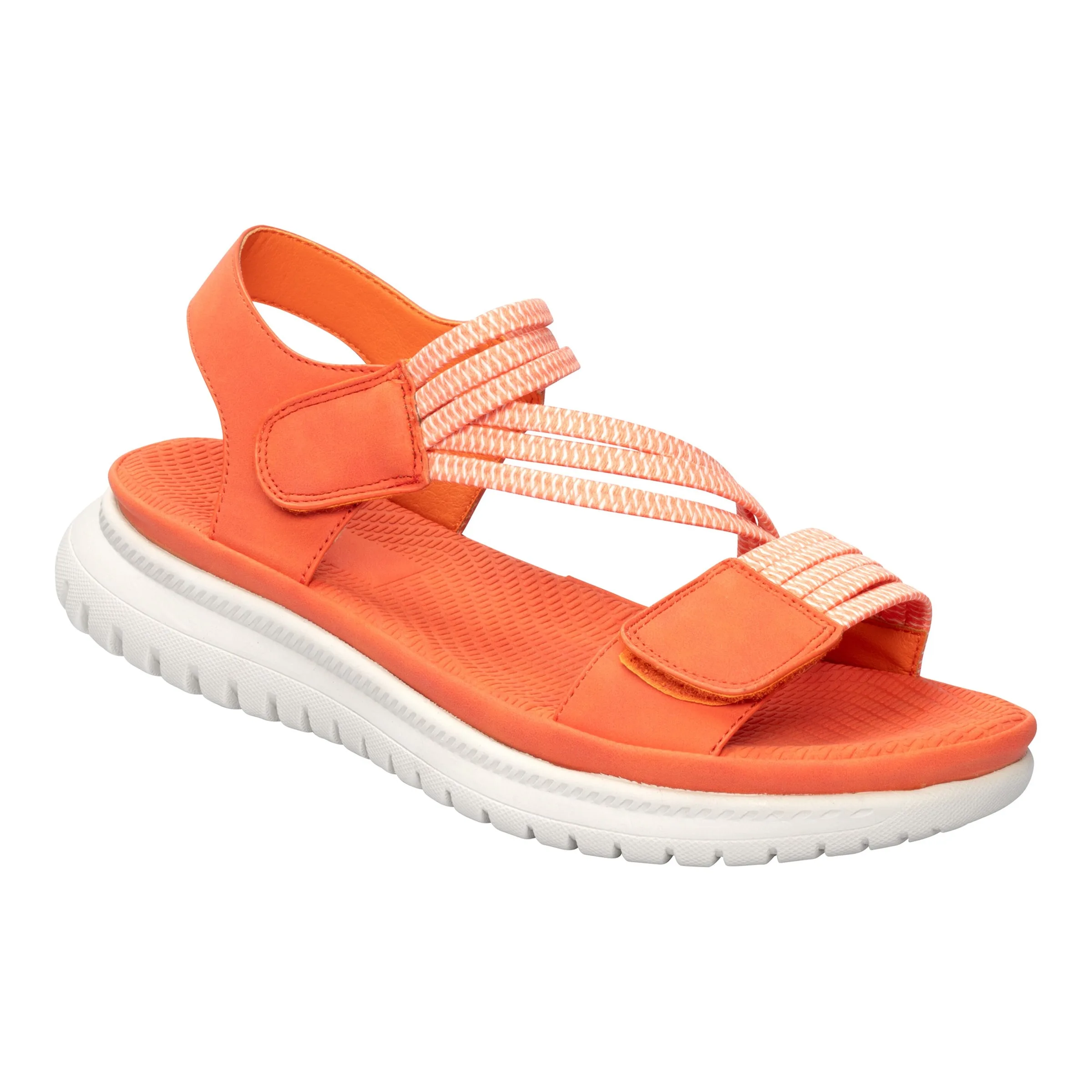 Komfort-Sandalette "Leni" orange 41 Damen - wonderwalk - FashionsVida