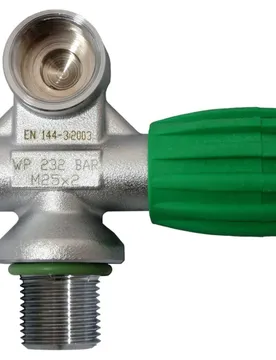 Valvola Del Serbatoio Di Immersione M26 X 2 Nitrox Left 232 Bar