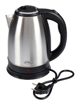 Edelstahl-Wasserkocher, 1,7 l silber
