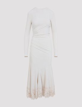 Velvet Midi Dress for Women