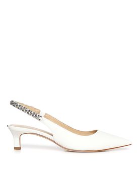 DÃ©colletÃ© Slingback Marcia in pelle