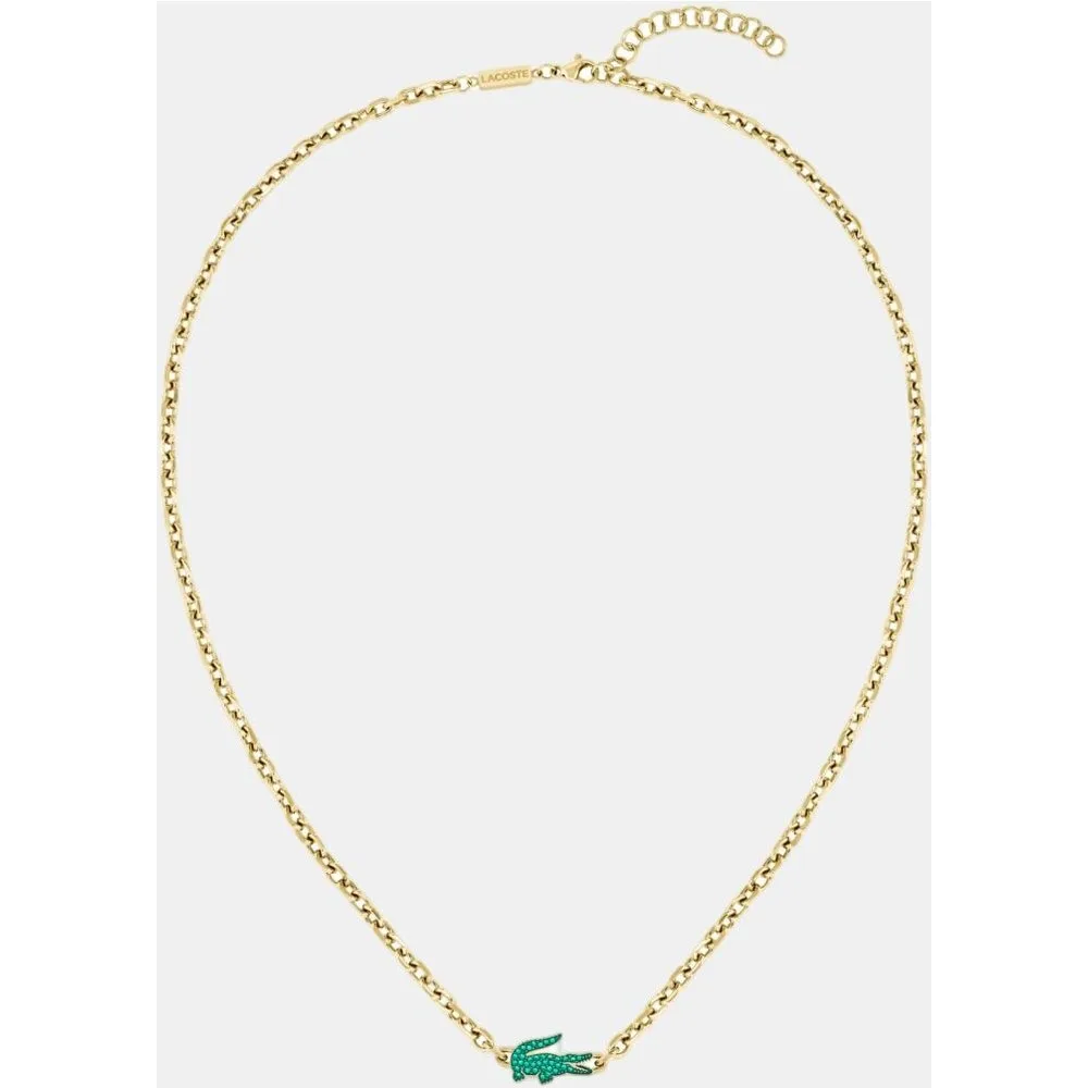 Collar de hombre Arthor de acero y cristal - Lacoste - FashionsVida
