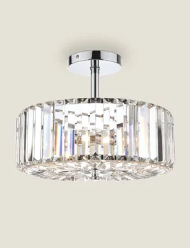 Fernhurst Ceiling Light Silver - Laura Ashley - FashionsVida