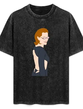 GILLIAN ANDERSON - 2001 Thong Dress T-Shirt Soft Casual Short Sleeve Cotton Tee - Aliexpress - FashionsVida