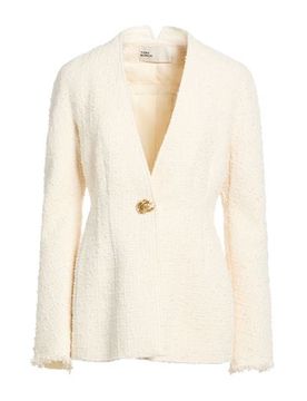 Americana Mujer Marfil 34,36,38 Mujer