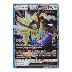 Pokemon SM Ultra Prism 90/156 Dusk Mane Necrozma GX (Half Art)