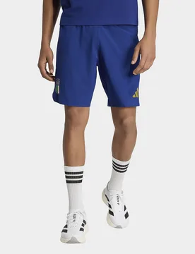 Mens Short Italia Tiro Travel - Blu, blu blu Uomo taglia S - Adidas - FashionsVida