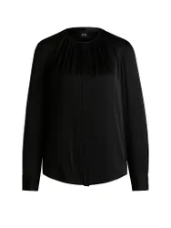 Blusa de seda BANORAH negro 32