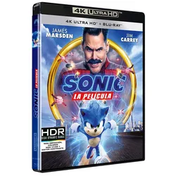 Blu-ray Sonic: La Película Multicolor One Size unisex