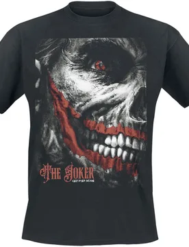 DC Comics T-Shirt - The Joker - Why So Serious? - S bis 3XL - für Männer - Größe XL - schwarz - EMP exklusives Merchandise! - Männer - male - Batman - FashionsVida