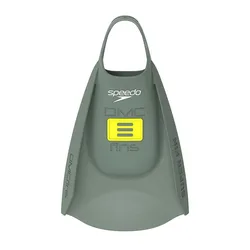 Dmc Super Fin Swimming Fins Soft Olive / Hyper Yellow UK 9.5-10.5 unisex