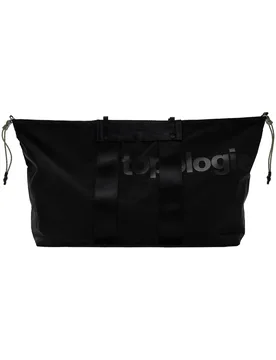Sac cabas - Summit Tote Wide Medium Black Tech Sateen - Noir - Topologie - FashionsVida