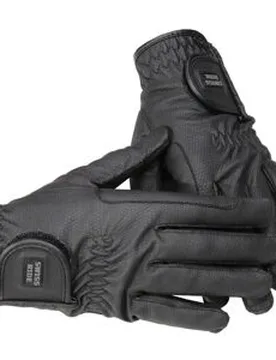 Kinder Reithandschuhe GRIP - black 4 - Swiss Ride - FashionsVida