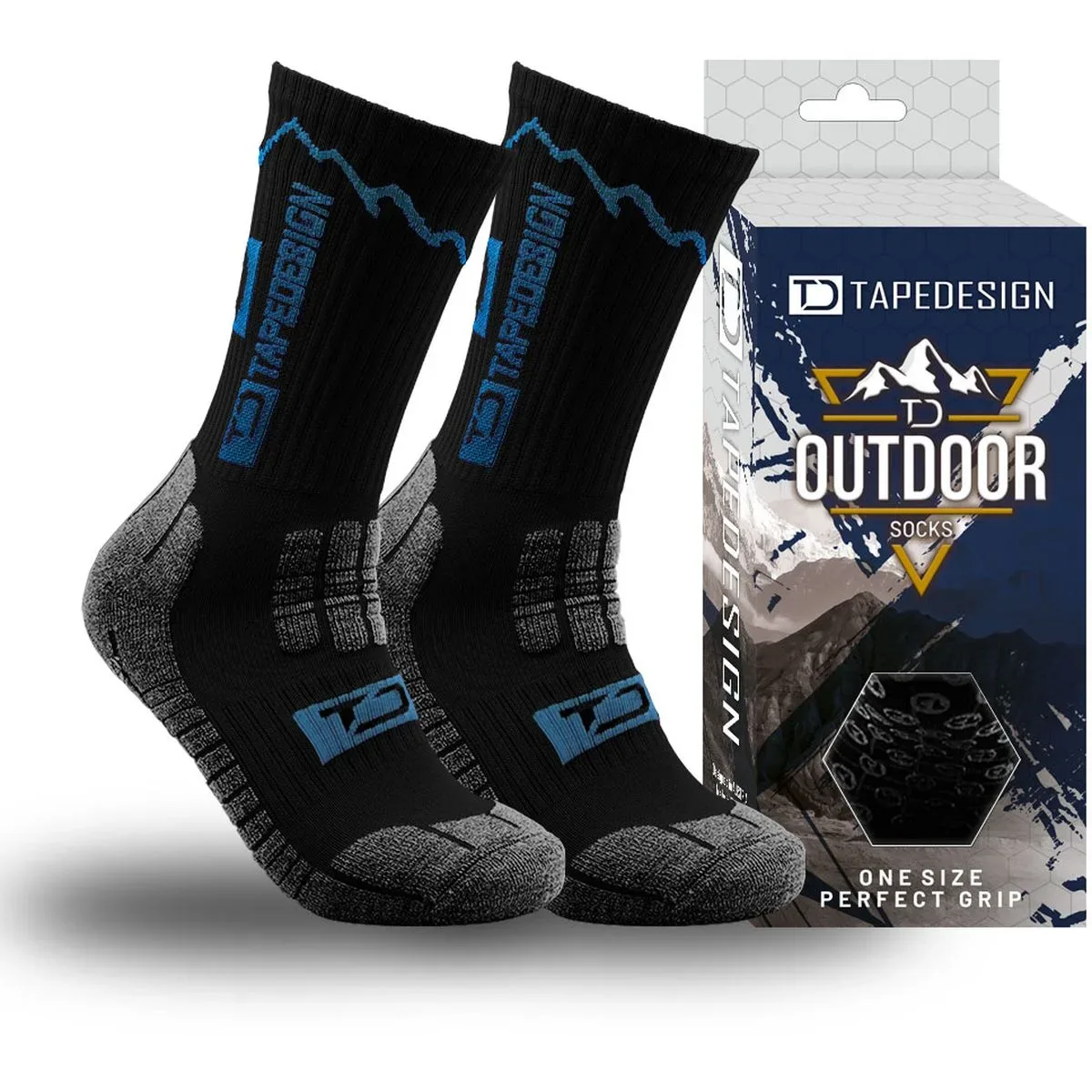 Outdoor 2.0 Socken, schwarz ONESIZE - Tapedesign - FashionsVida