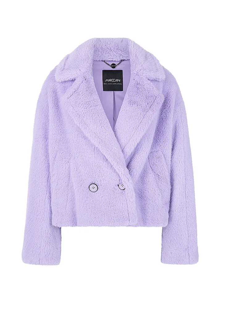 Chaqueta de efecto pelo morado 36 - Marc cain - FashionsVida