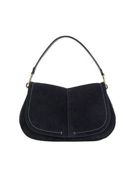 Ledertasche - Umhängetasche HELENA dunkelblau damen