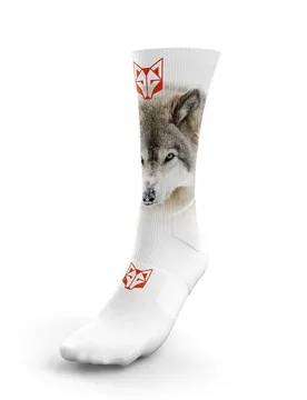High Cut Wolf Socks Multicolor UK 2.5-6 Men,Women - OTSO - FashionsVida