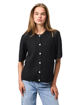 Pieces Cardigan Silly Black S Femme - Pieces - FashionsVida