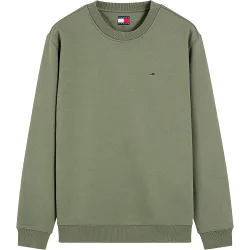 Tjm reg s flag crew ext sudadera hombre Verde (XL)